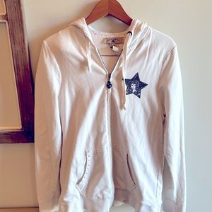 White Ed Hardy women’s hoodie size large